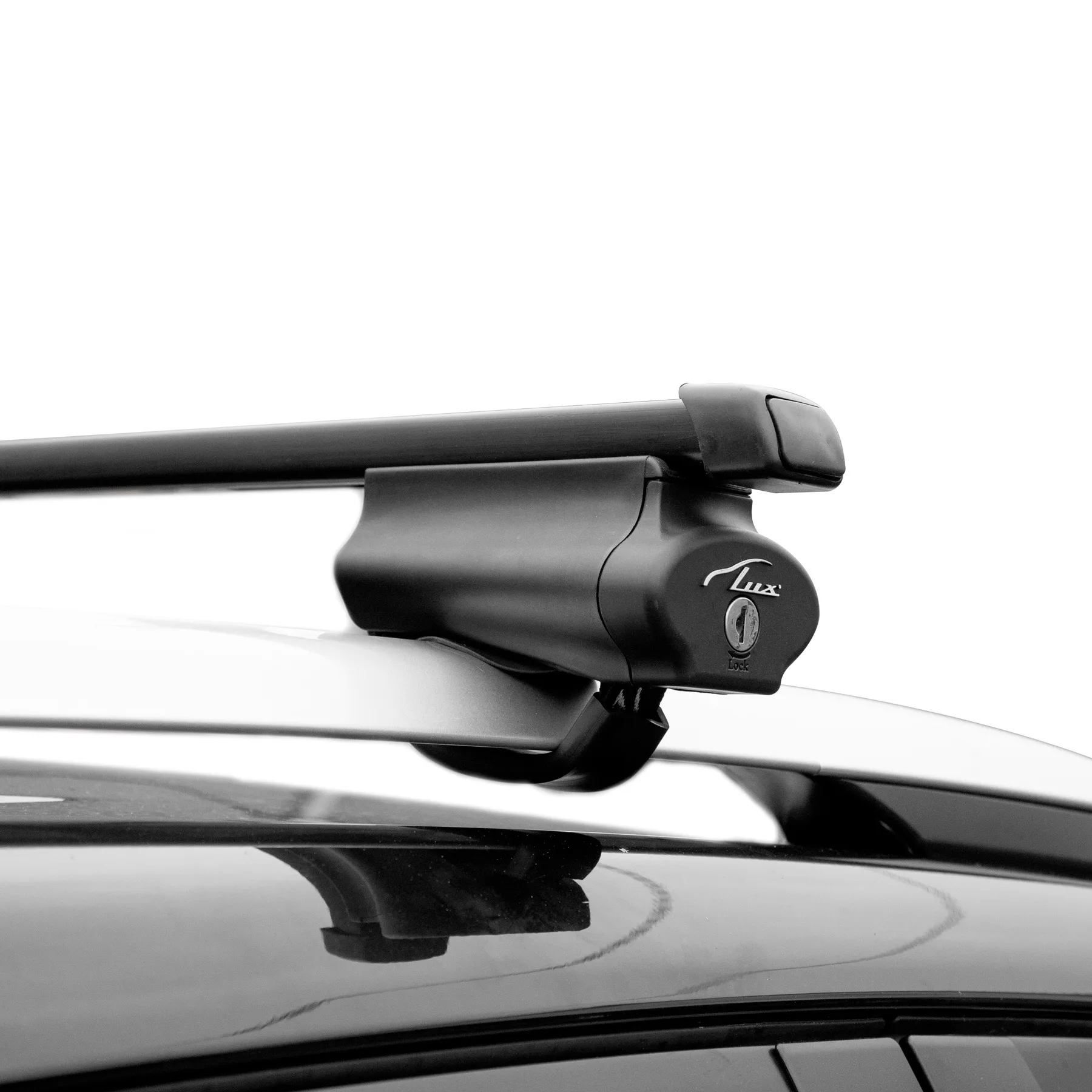 Багажная система LUX Бэлт с дугами 1,2 м прямоугольными в пластике для а/м с рейлингами — изображение 3