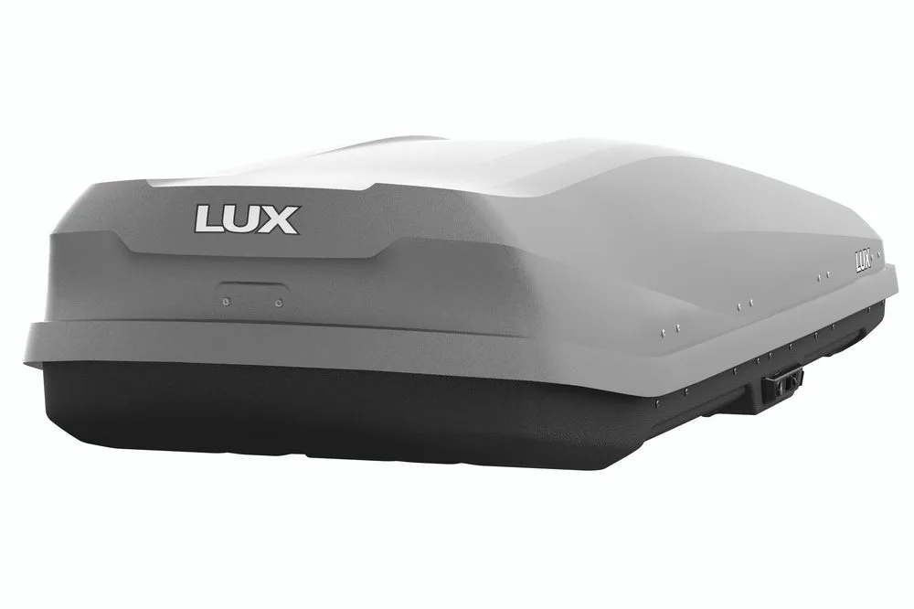 Автобокс на крышу Lux Irbis 206 470L серый матовый — изображение 3