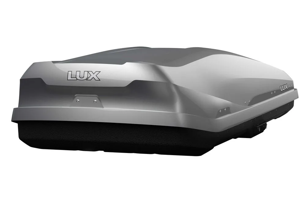 Автобокс на крышу Lux Irbis 206 470L серый глянец — изображение 2