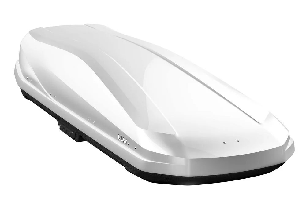 Автобокс на крышу Lux Irbis 206 470L Белый глянец