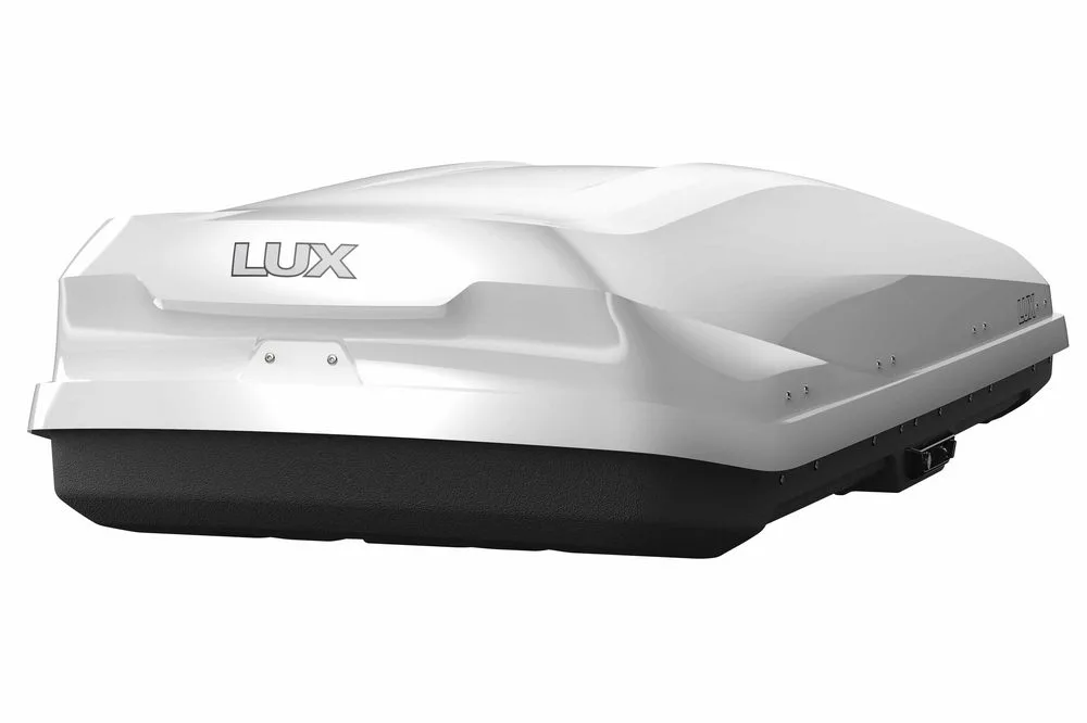 Автобокс на крышу Lux Irbis 206 470L Белый глянец — изображение 3