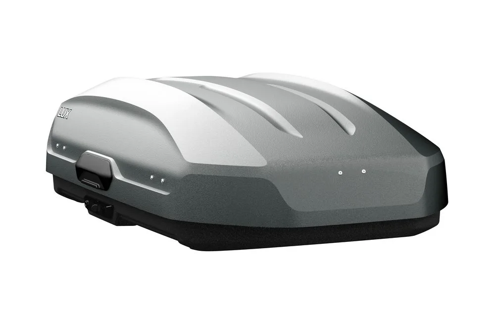 Бокс на крышу LUX TAVR 140 тёмно-серый матовый 440л